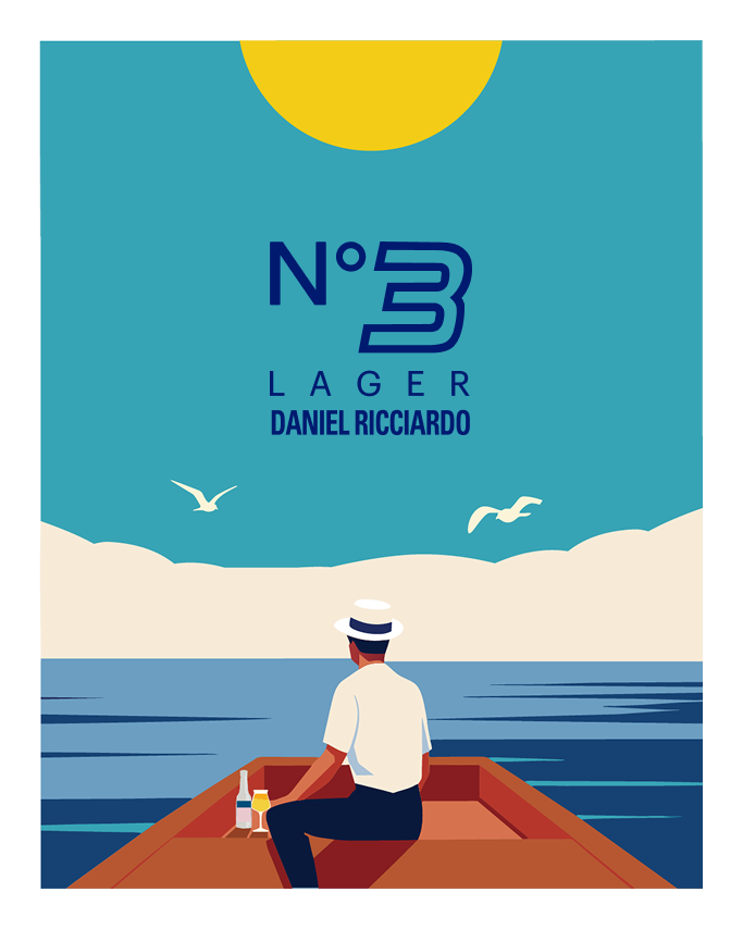 LAGER N°3 - Daniel Ricciardo